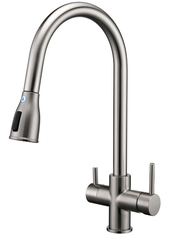 Кухонный смеситель FKM 3122 Inox 8231.403.1151 Fabiano (392910469)