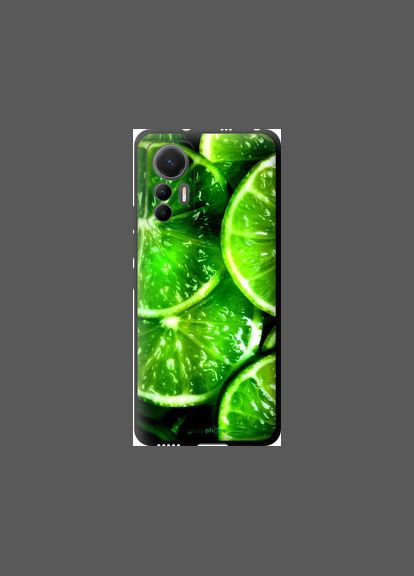 Чехол на Xiaomi 12 Lite Зеленые дольки лимона "852b-2579-2448" Endorphone (351852301)