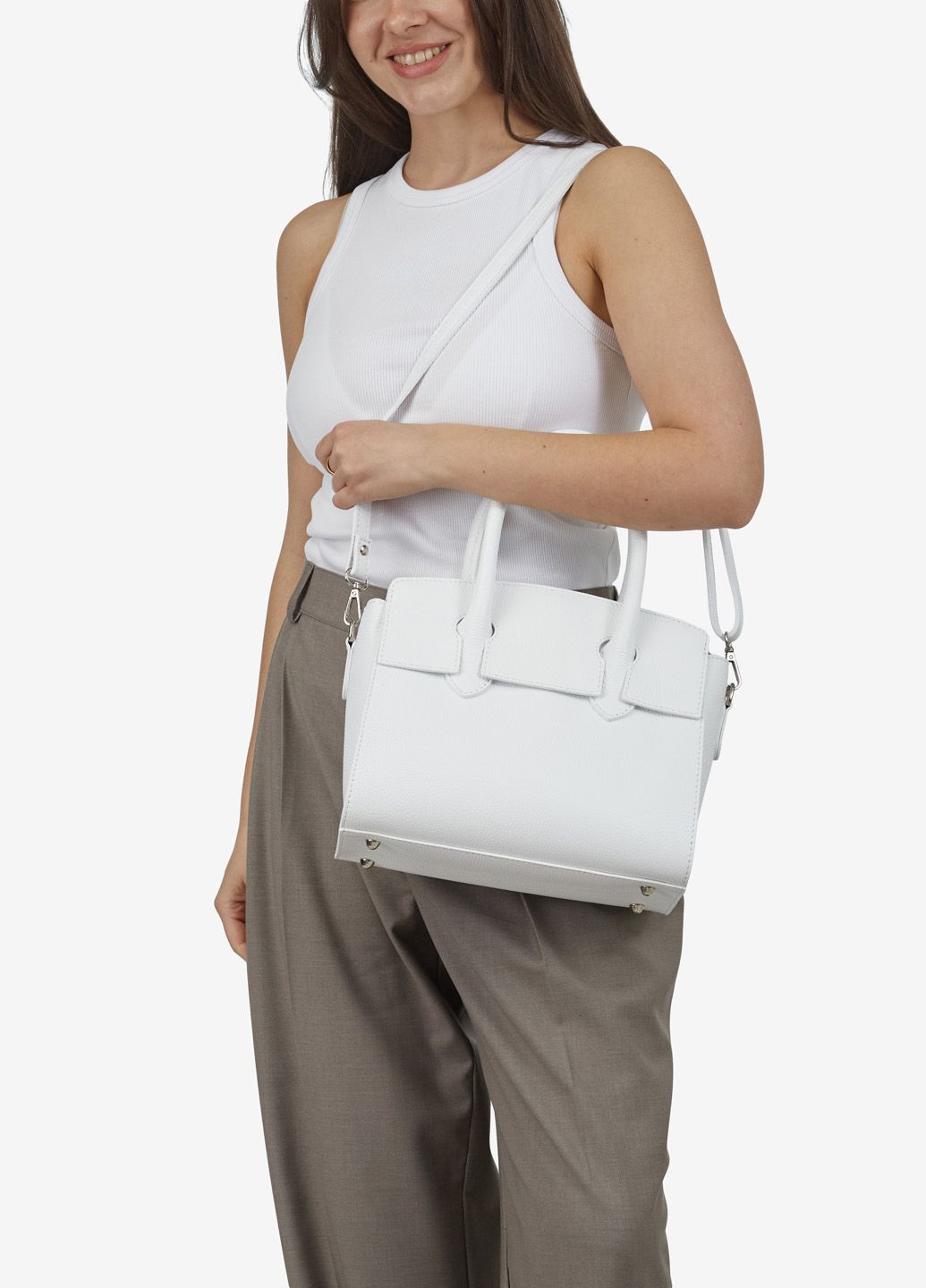 Сумка жіноча шкіряна тоут середня Tote Regina Notte (328470308)