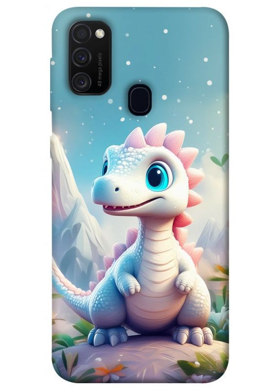 Чохол з принтом для Samsung Galaxy M30s / M21 / для самсунг галаксі М30с, М21 дракоша No Brand (334297657)