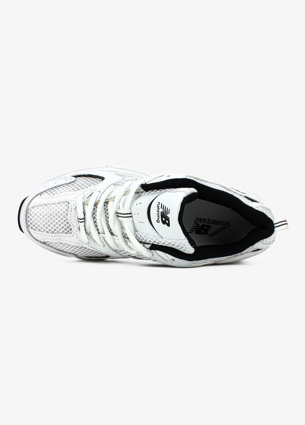 Кросівки жіночі і чоловічі New Balance 530 white | Нью Беланс 530 білі всесезони (317186520)