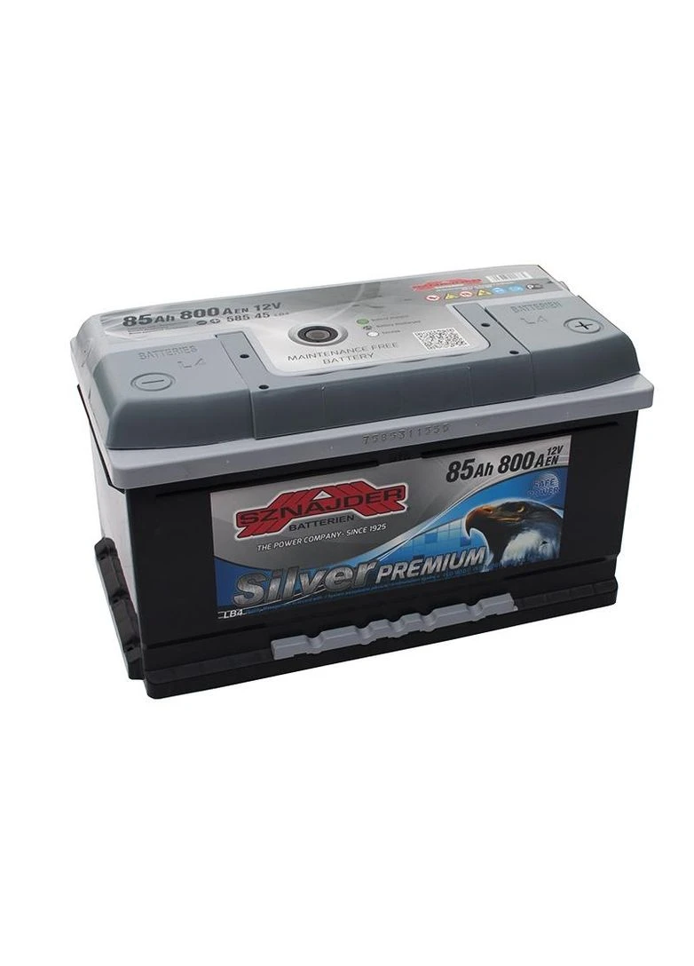 Автомобильный аккумулятор Silver Premium 6СТ-85Ah АзЕ 800A (EN) Sznajder (369664487)