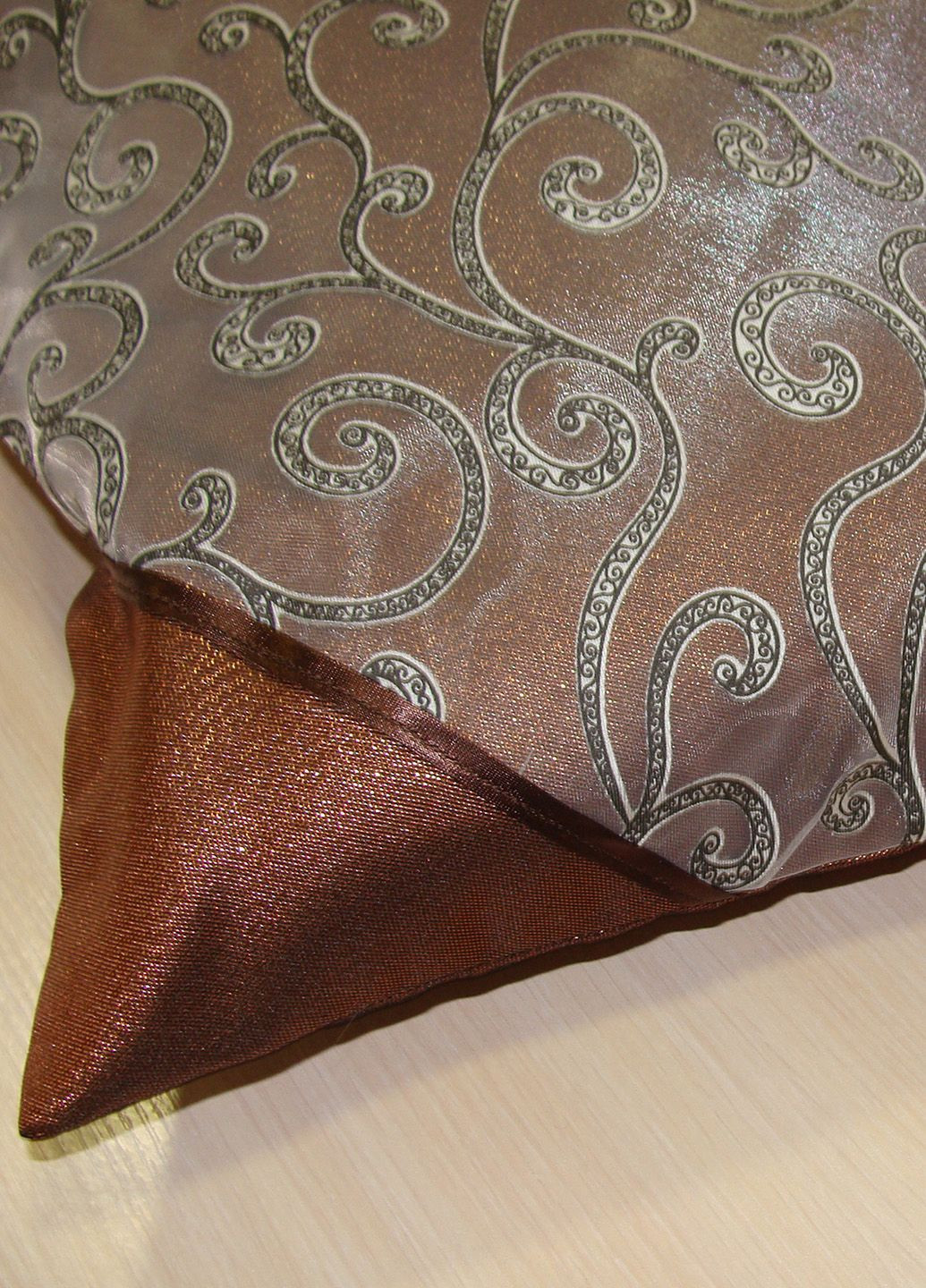 Комплект декоративных подушек 40х40см 3шт коричневые (п_0454) Firanka Venzel (314705146)