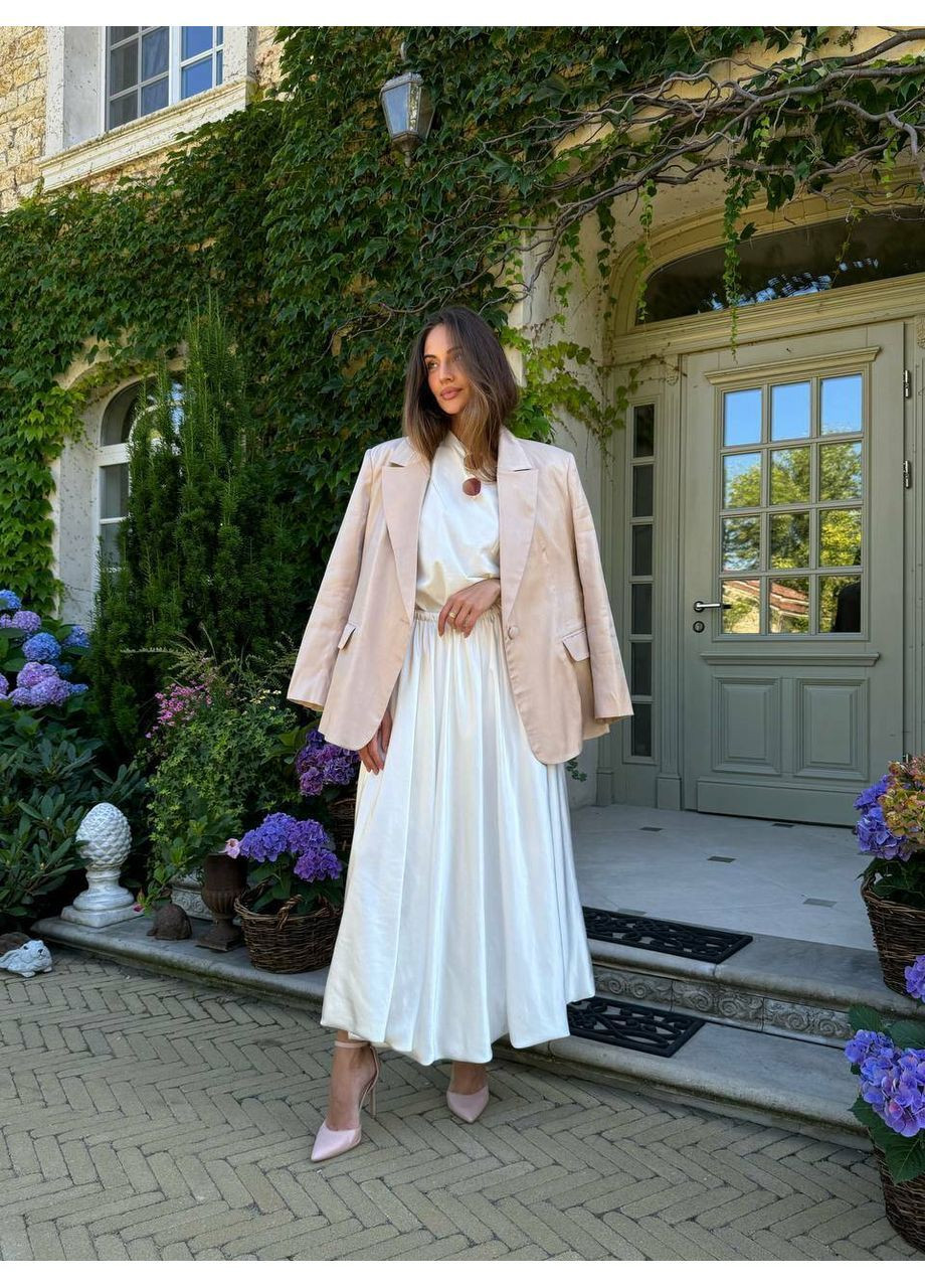 Спідниця Хмара Максі колір молоко milirud (366291833)