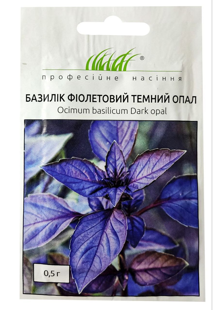 Семена пряные травы базилик фиолетовый темный Опал 0,5г No Brand (364316366)