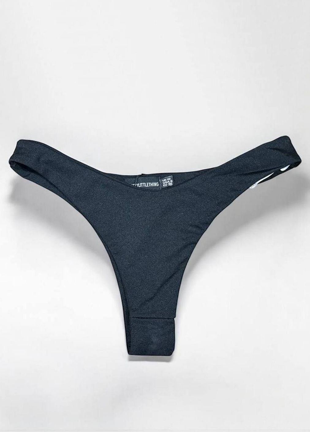 Черные купальные плавки PrettyLittleThing