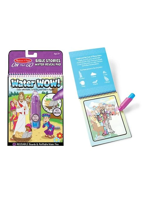 Чарівна водна розмальовка Water WOW "Біблійні історії" MD9405 Melissa & Doug (388963316)