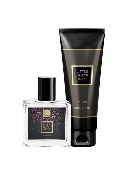 Little Black Dress Set 2 in 1 Набір 2-в-1 Парфумовна вода 30 мл та лосьйон для тіла Avon (369557591)