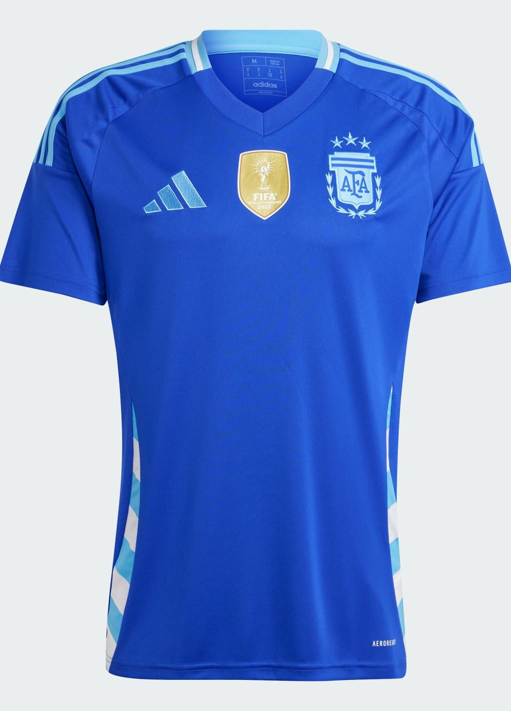 Джерсі Argentina 24 Away adidas логотип синій спортивні