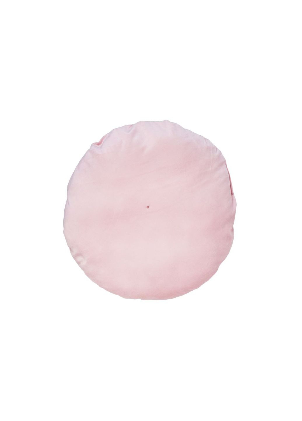 Мягкая декоративная круглая подушка 38х38 см светло розовая Lidl (278075479)
