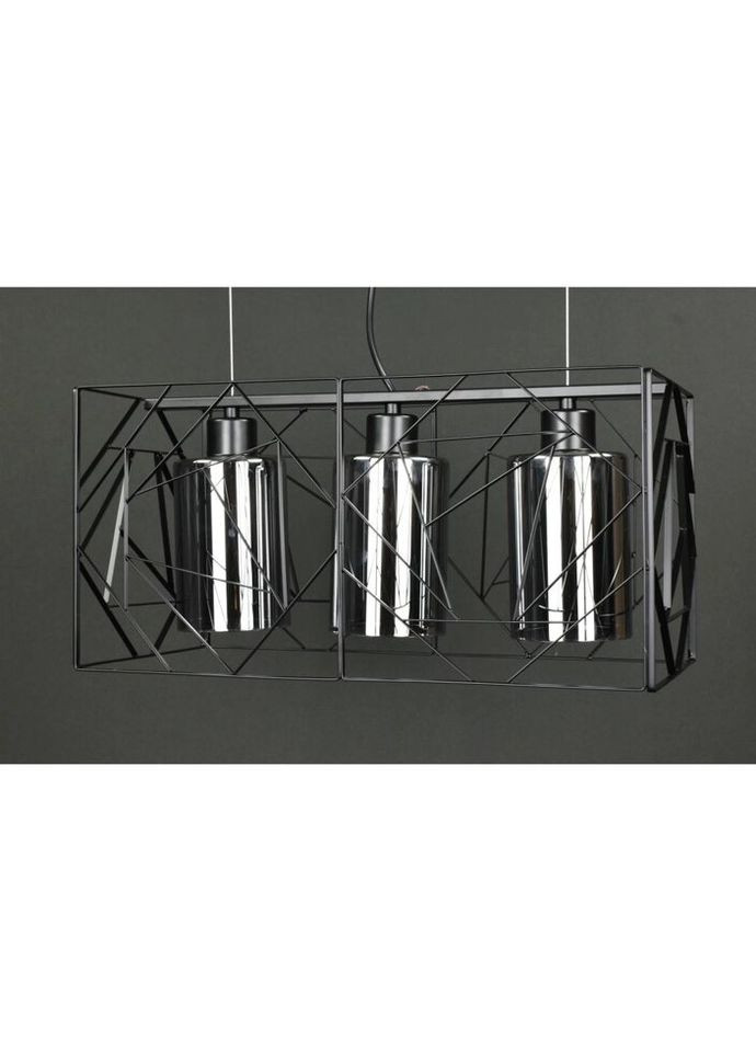 Люстра підвісна LOFT на 3 лампочки 27764 Чорний 30-100х25х48 см. Sunnysky (324395841)