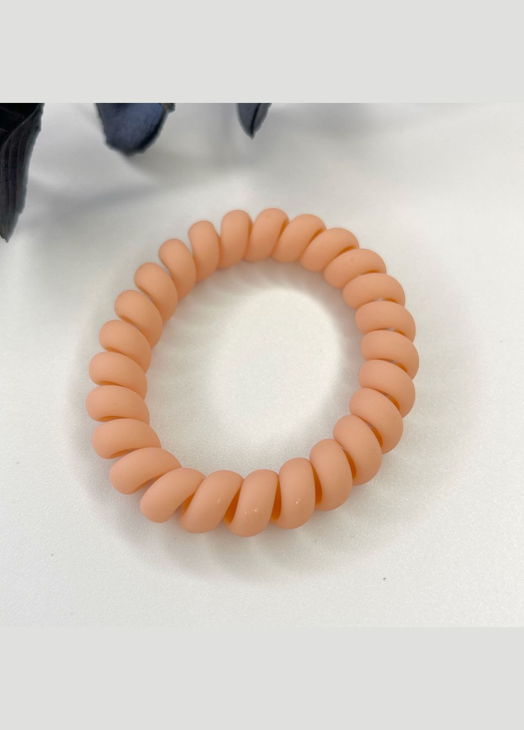 Резинка для волос Резинка-пружинка матовая Пластик 5 см Finding (329892570)