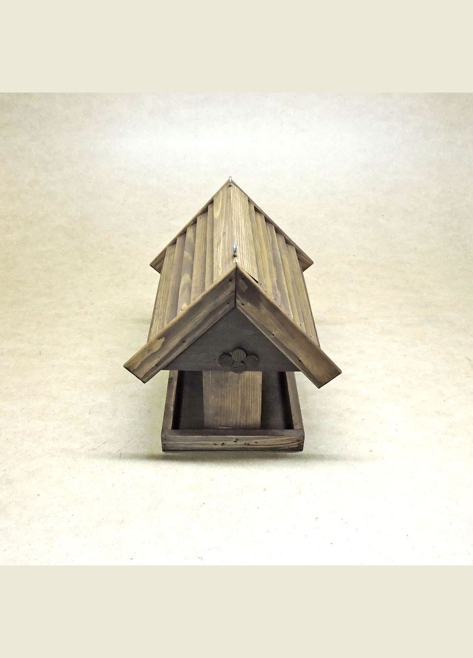 Годівниця садова для птахів Оляпка капучино (КРМ-000509) No Brand (328605602)