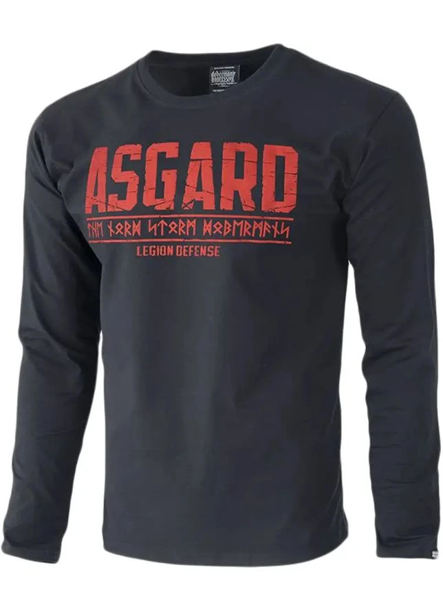Черная лонгслив legion asgard ls332abk black Dobermans Aggressive
