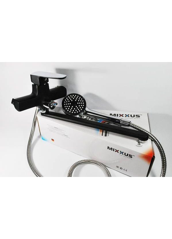 Змішувач для ванни MISSOURI 006 (EURO) BLACK, чорний Mixxus (355464092)