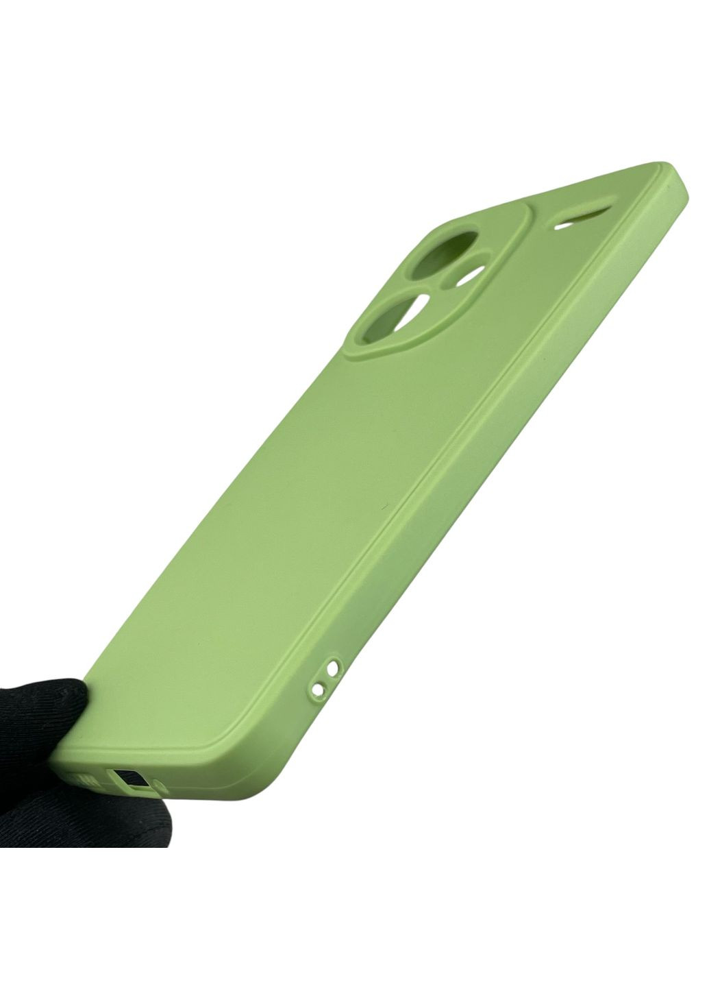 Чехол для Redmi Note 13 Pro Plus с квадратными гранямина сяоми редми нот 13 про плюс фисташковый Xiaomi (366019273)