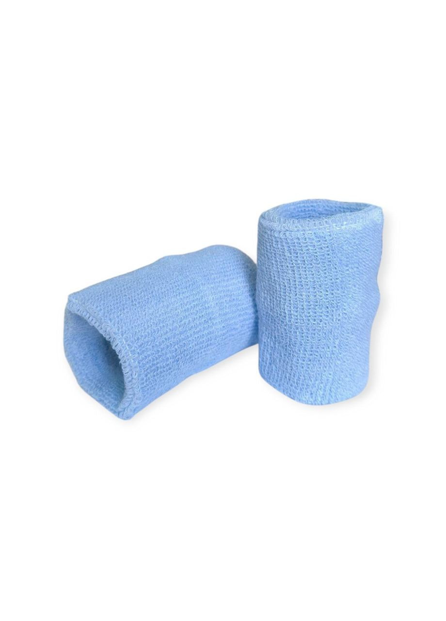 Напульсники спортивні махрові блакитні 2HW-purple SNS (361034183)