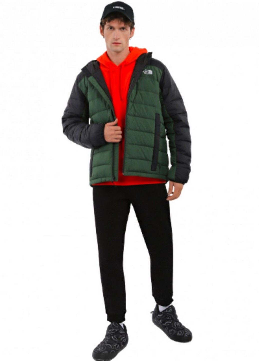 Зелена демісезонна чоловіча демісозонна куртка nf0a7wzwi0p1 The North Face