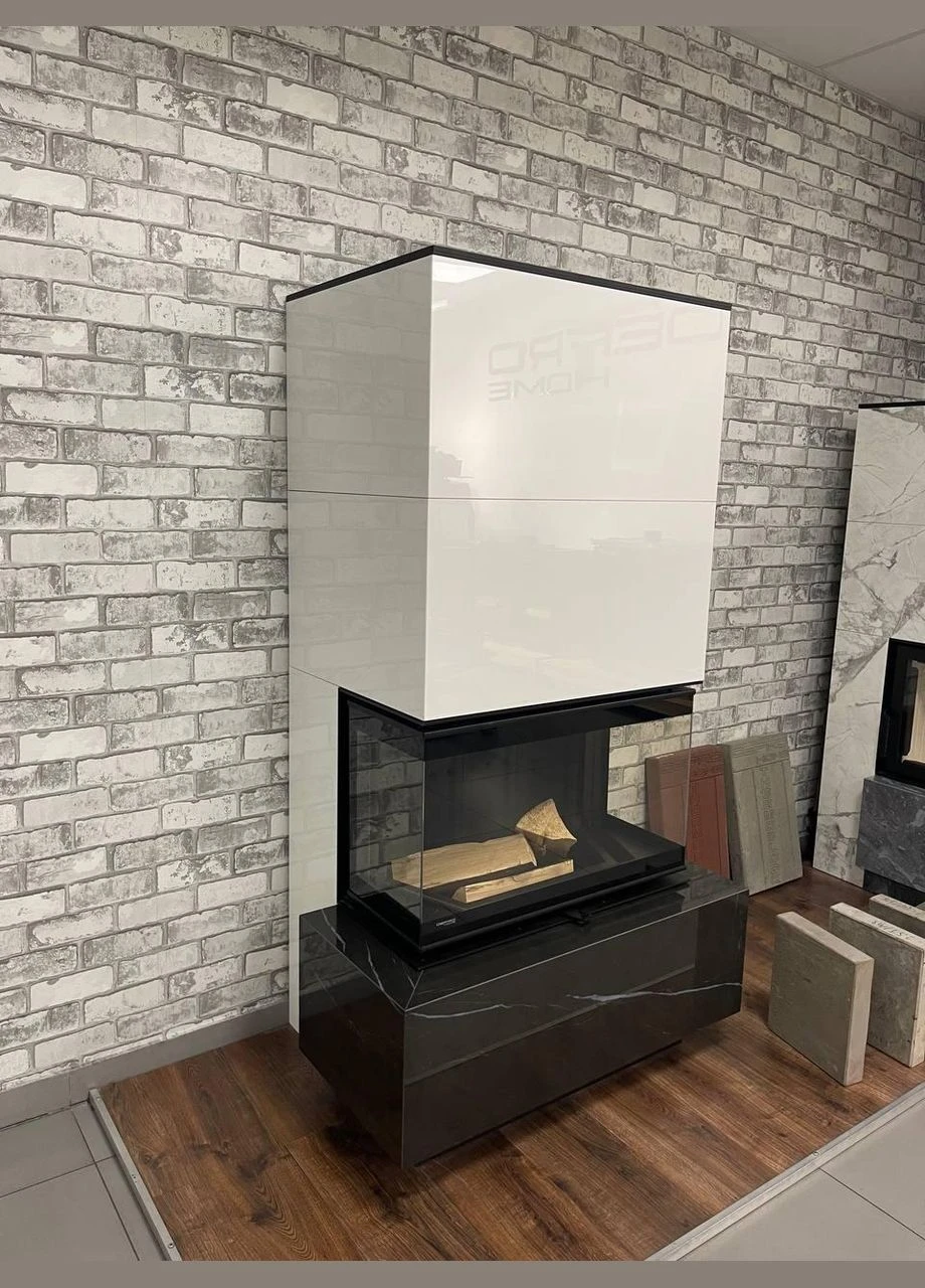 Модульний камін Home INTRA SM C Case1, повітряна топка камінна тристороння - 8 кВт Defro (312483133)