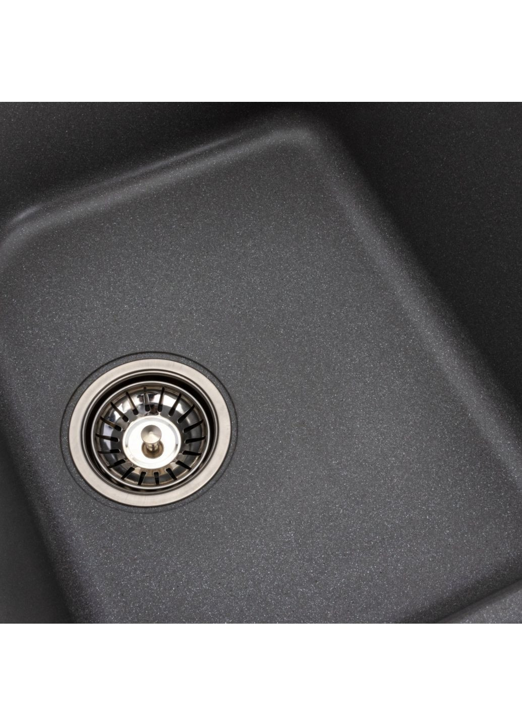 Гранітна мийка для кухні 7950 Equatoria матовий Сірий мусон Valeso (358059289)