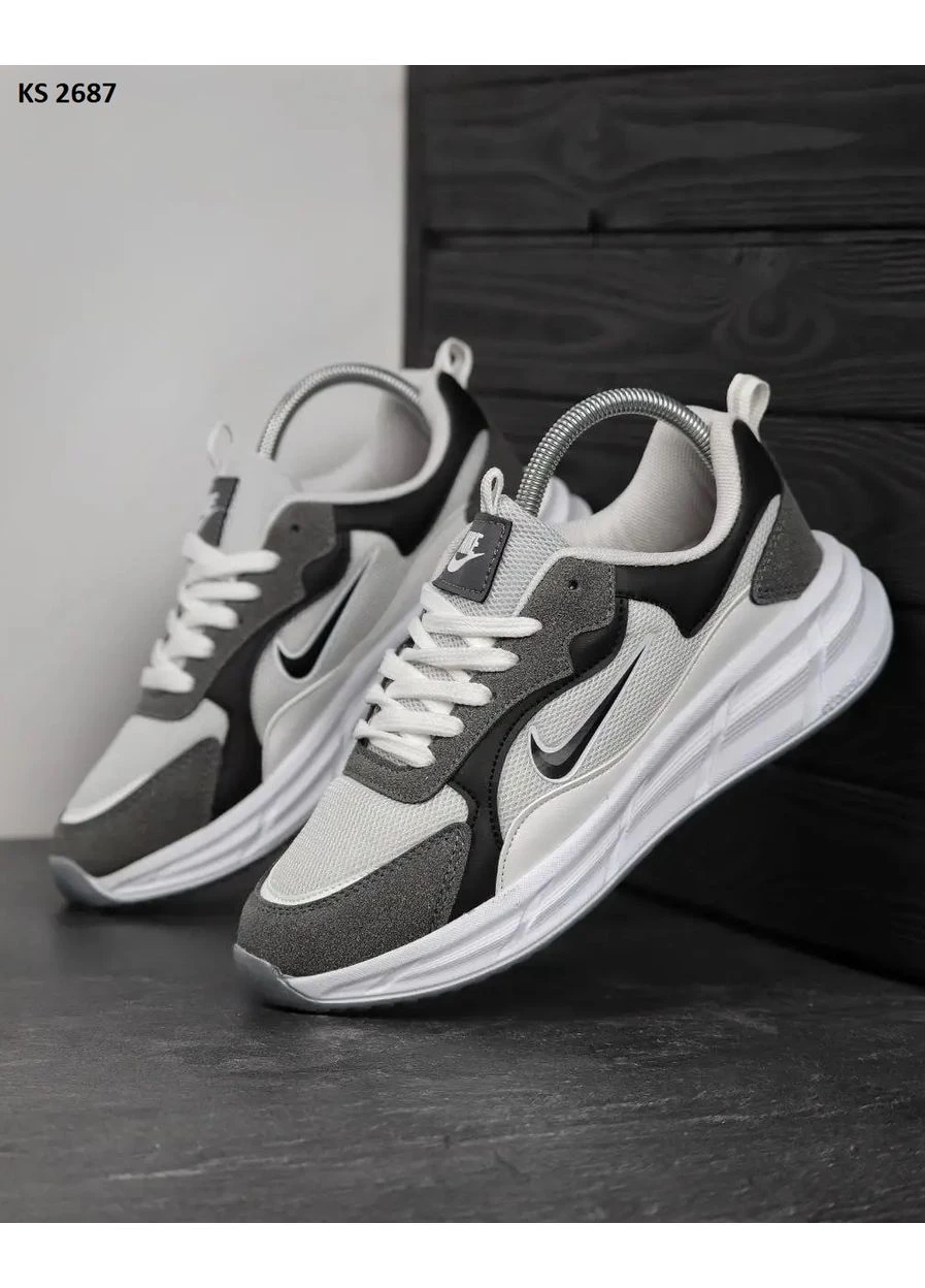 КРОСІВКИ ЖІНОЧІ NIKE RACER DARK GRAY НАЙК РЕЙСЕР ЧОРНІ No Brand чорні демісезони (392032101)
