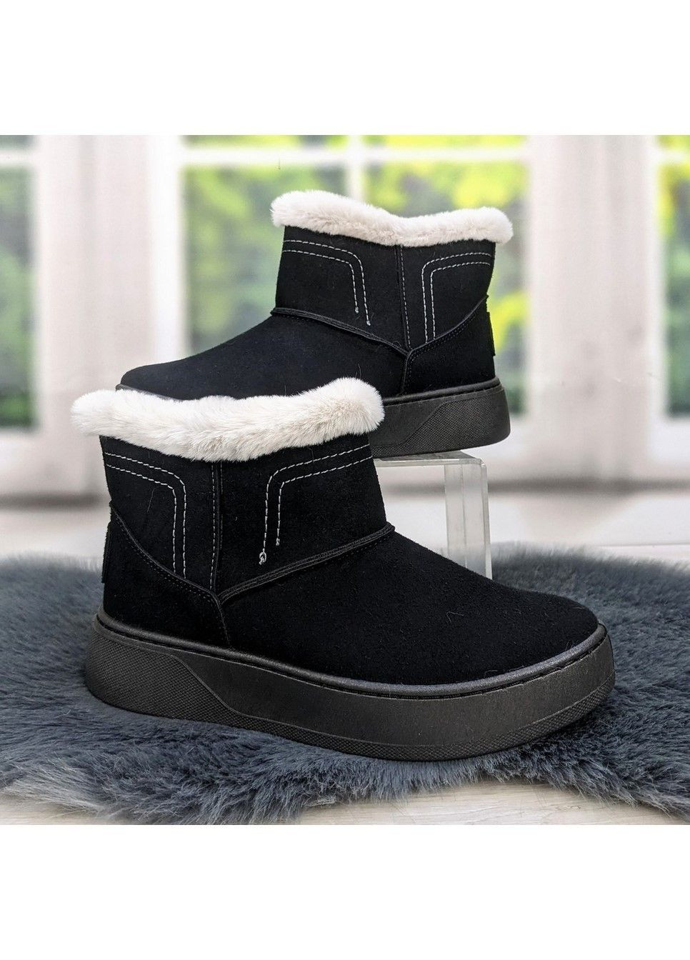 Черевики жіночі зимові замшеві Dago (308975528)