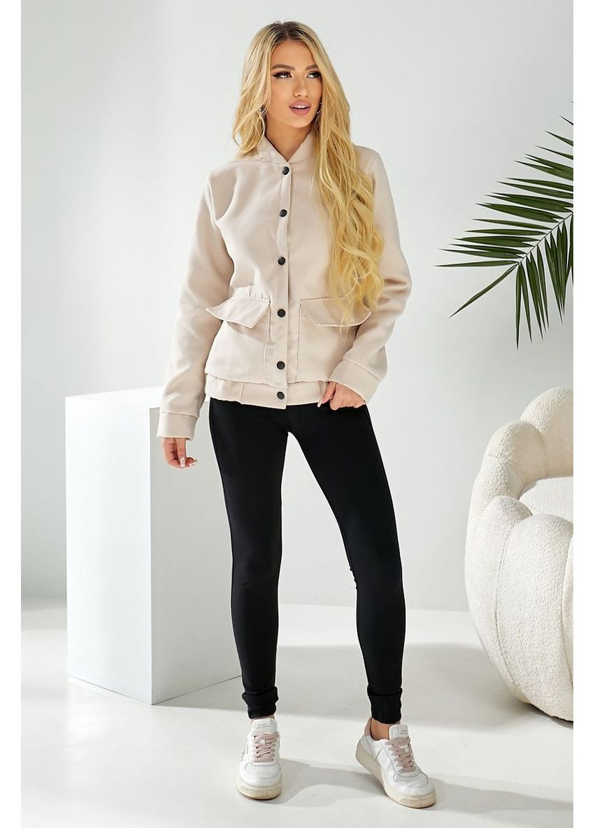 Бомбер жіночий штучний кашемір Sport Line (367179754)