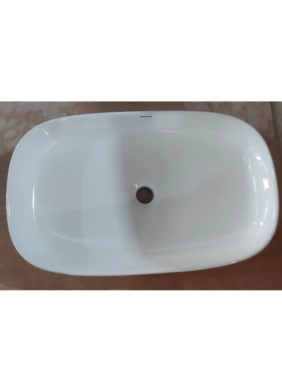 Раковина накладна Premium BEVEL-0105 610х375х120mm (MP6524) Mixxus (315728673)