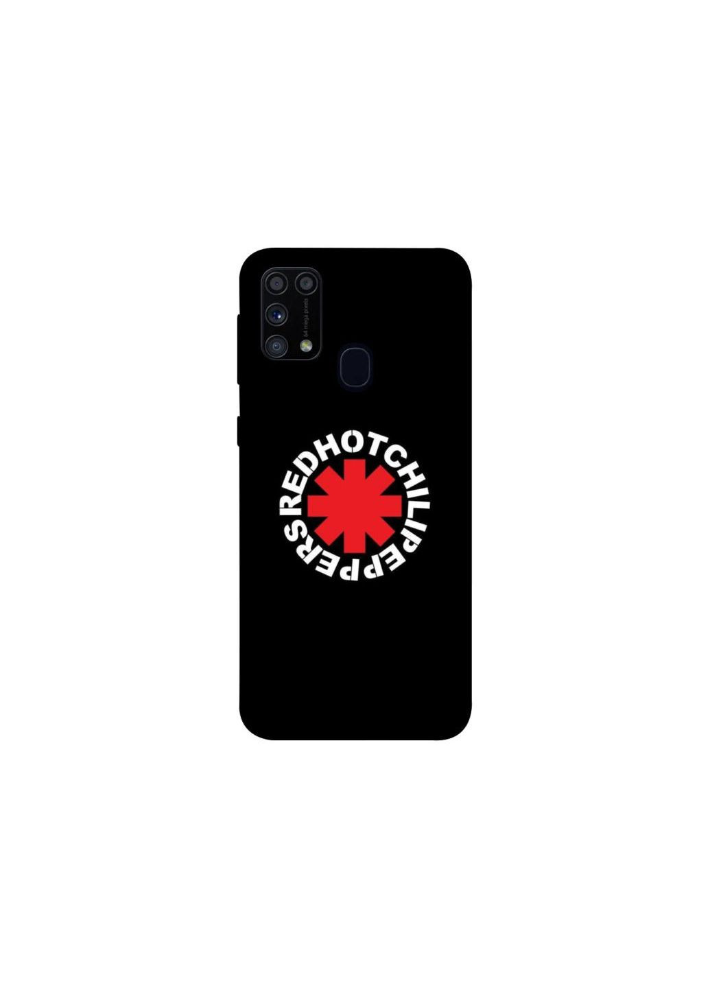 Чехол на Samsung Galaxy M31 Red Hot Chili Peppers logo Frontalka (361090953)