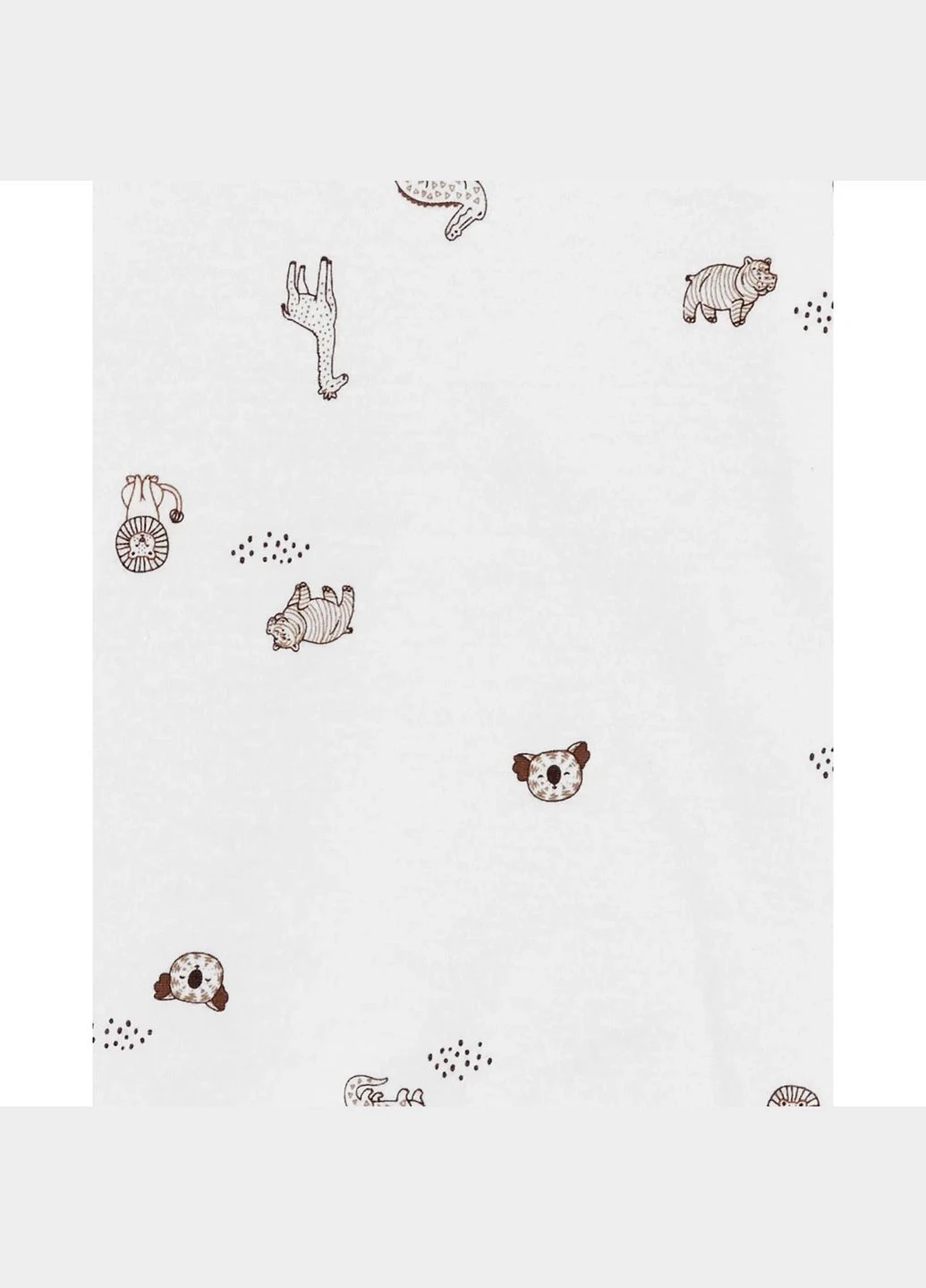 Комбинированная ночная рубашка унисекс 55-61 см (1n675910_) Carter's