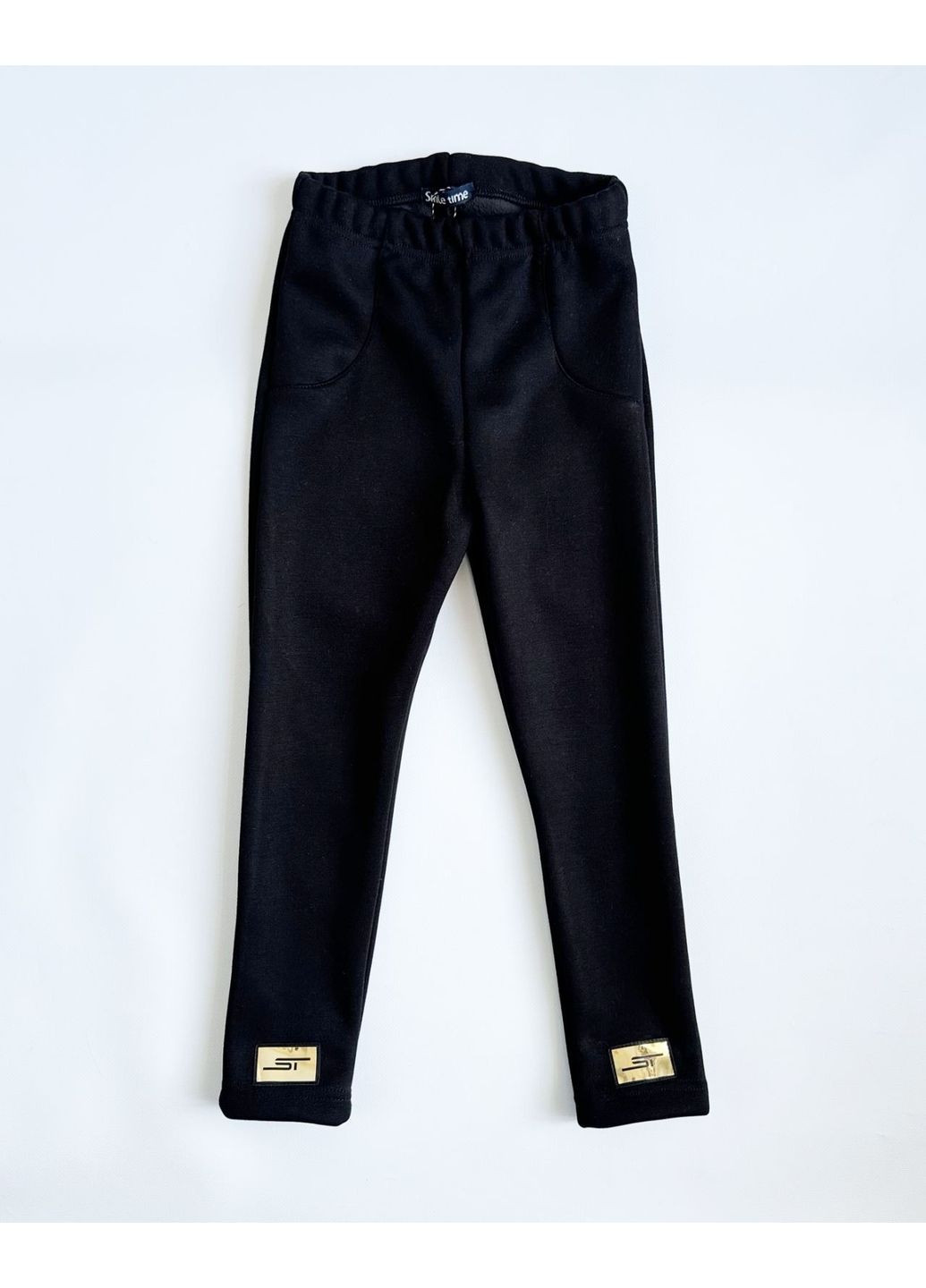 Утеплені лосини для дівчинки трикотаж на хутрі Smile Time (365957075)