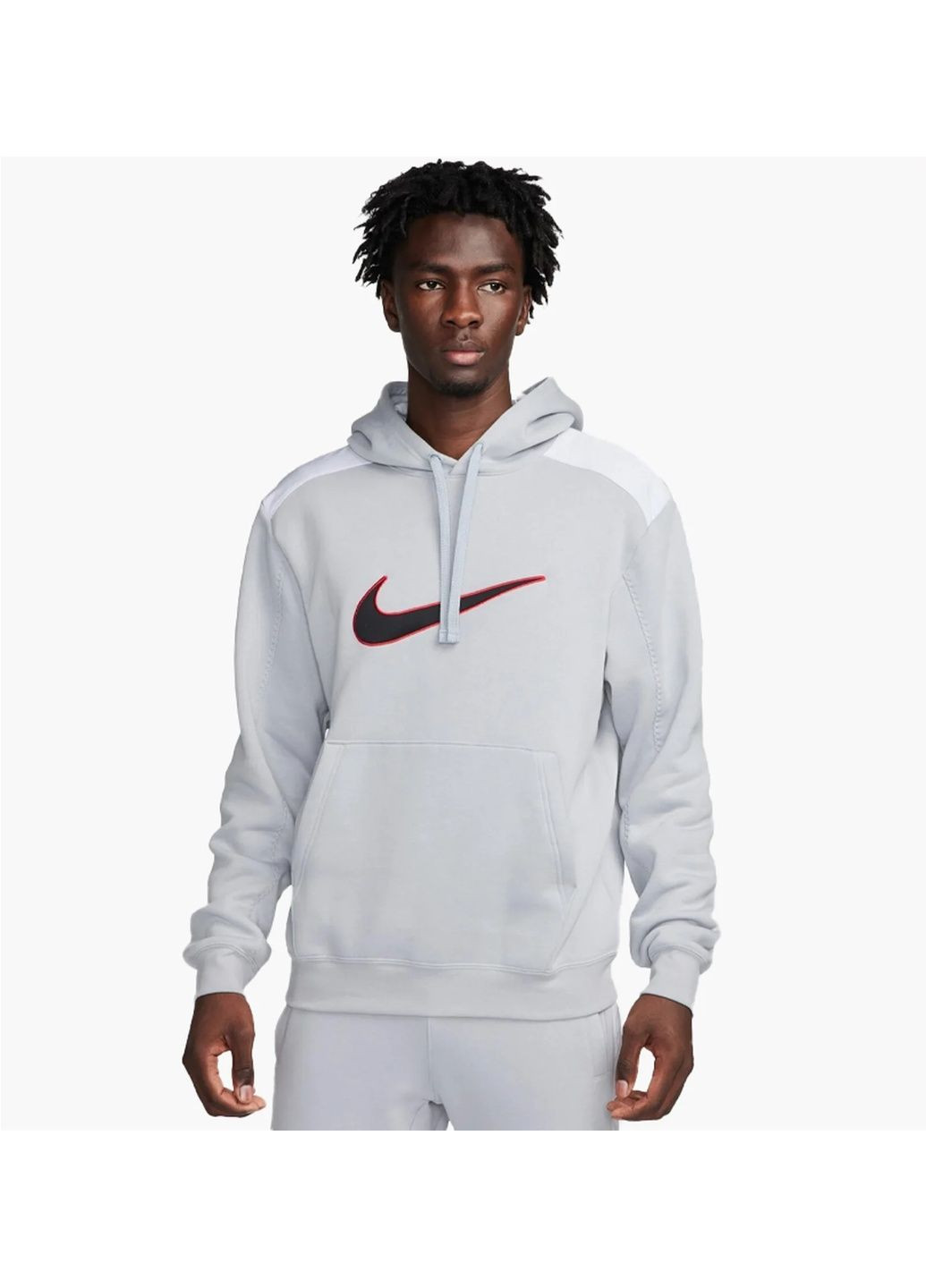 Худи мужские Nsw Sp Flc Bb Grey Nike (364662416)