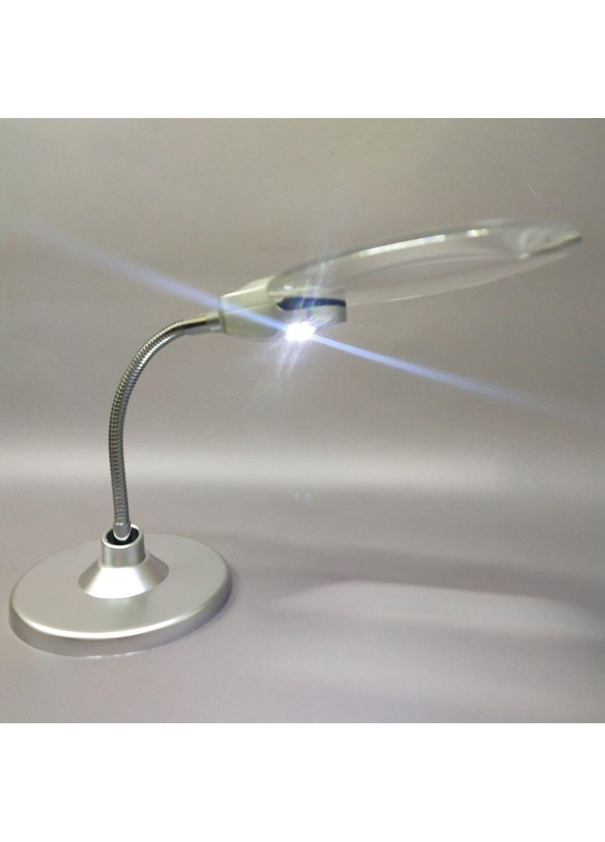 Лупа настільна з LED підсвічуванням MG5B-4 - діаметр лінзи 107 мм Plus-plus (352746523)