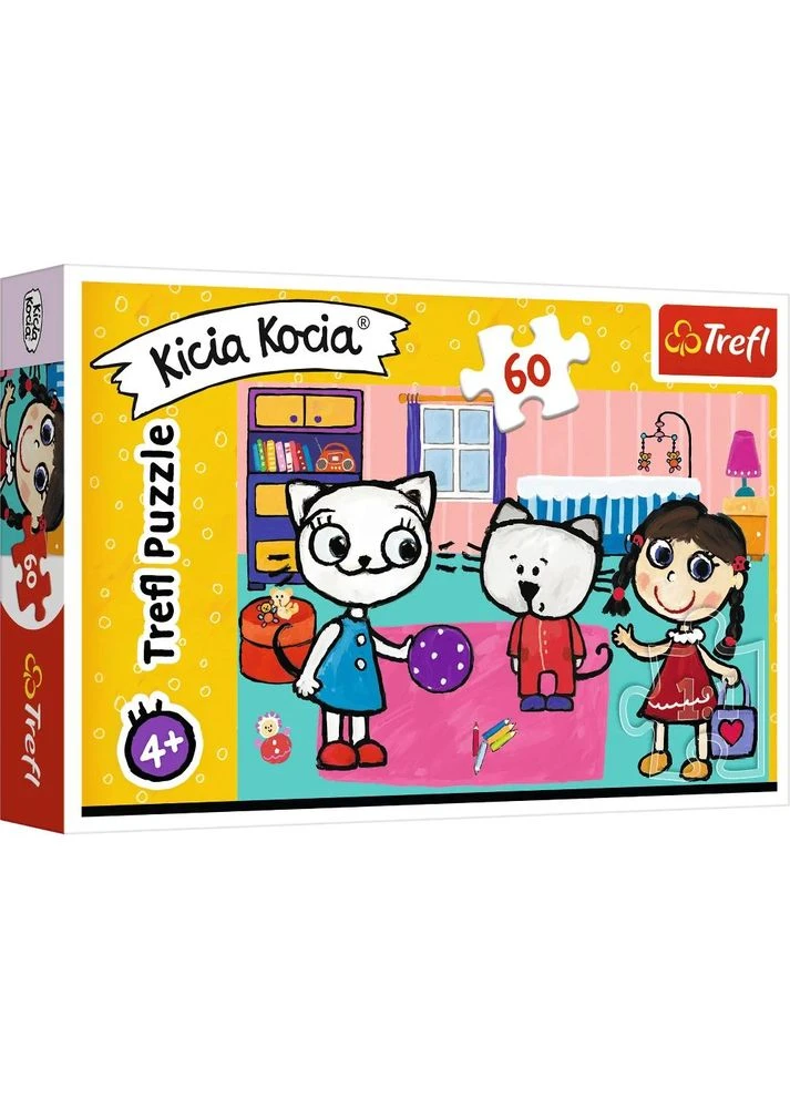 Пазли Кітті Коча та кошенятка 60ел (17343) Trefl (388383321)