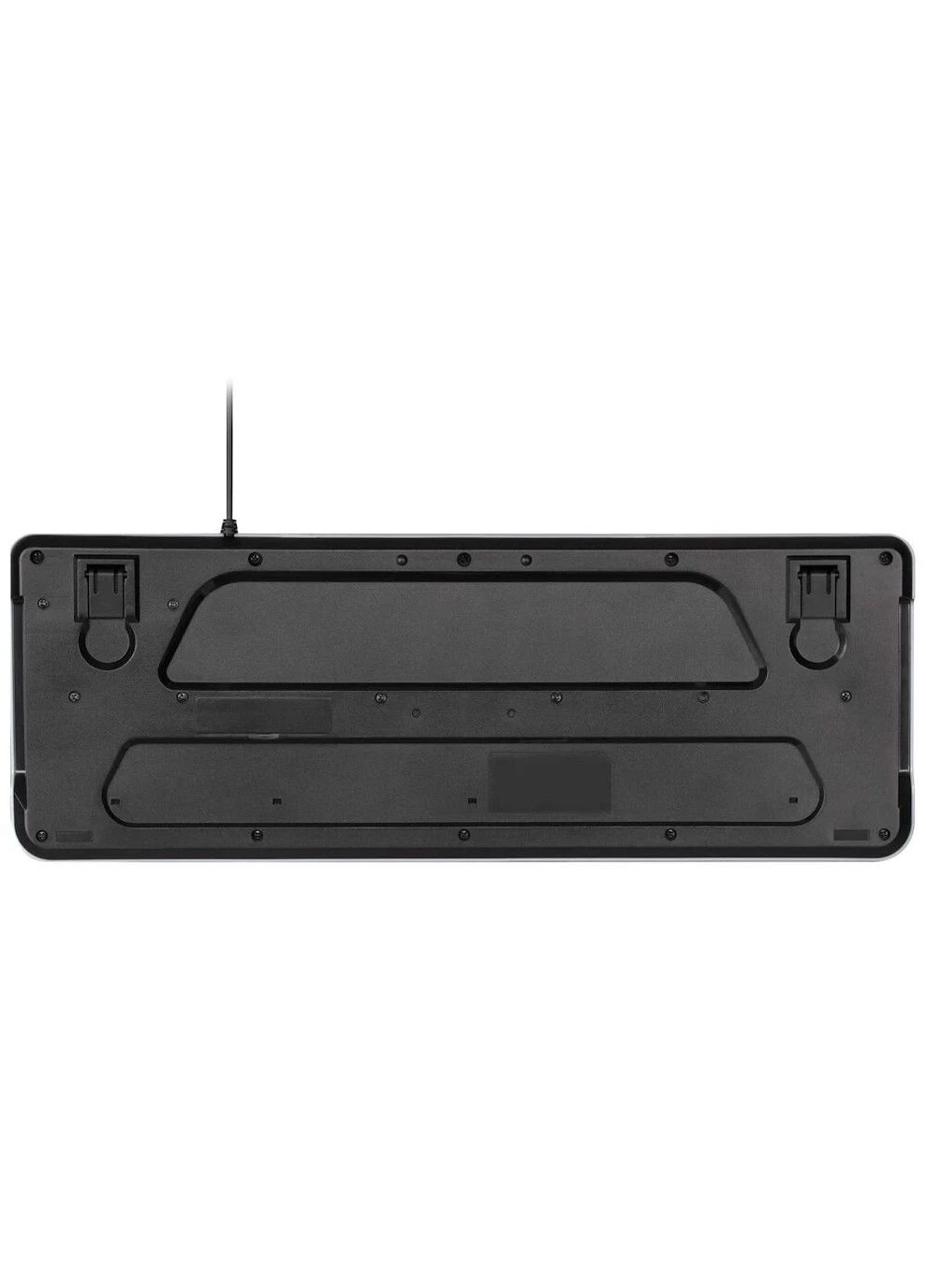 Клавиатура KS120, USB, белая подсветка, 12 мультимедиа клавиш, 1.5 м, UA / EN (-KS120UB_UA) -KS120UB_UA 2E (395336785)