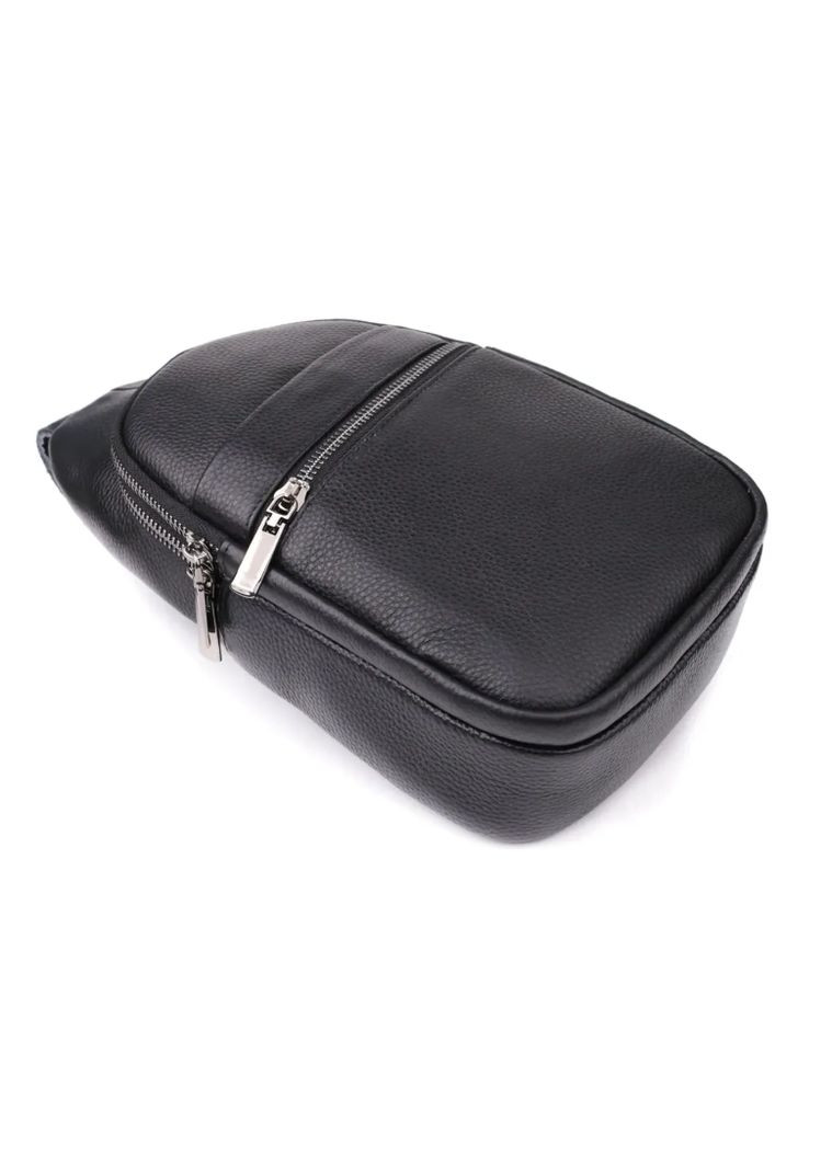 Сумка чоловіча чорна шкіряна, натуральна шкіра, міцна, стильна Vintage (367605268)