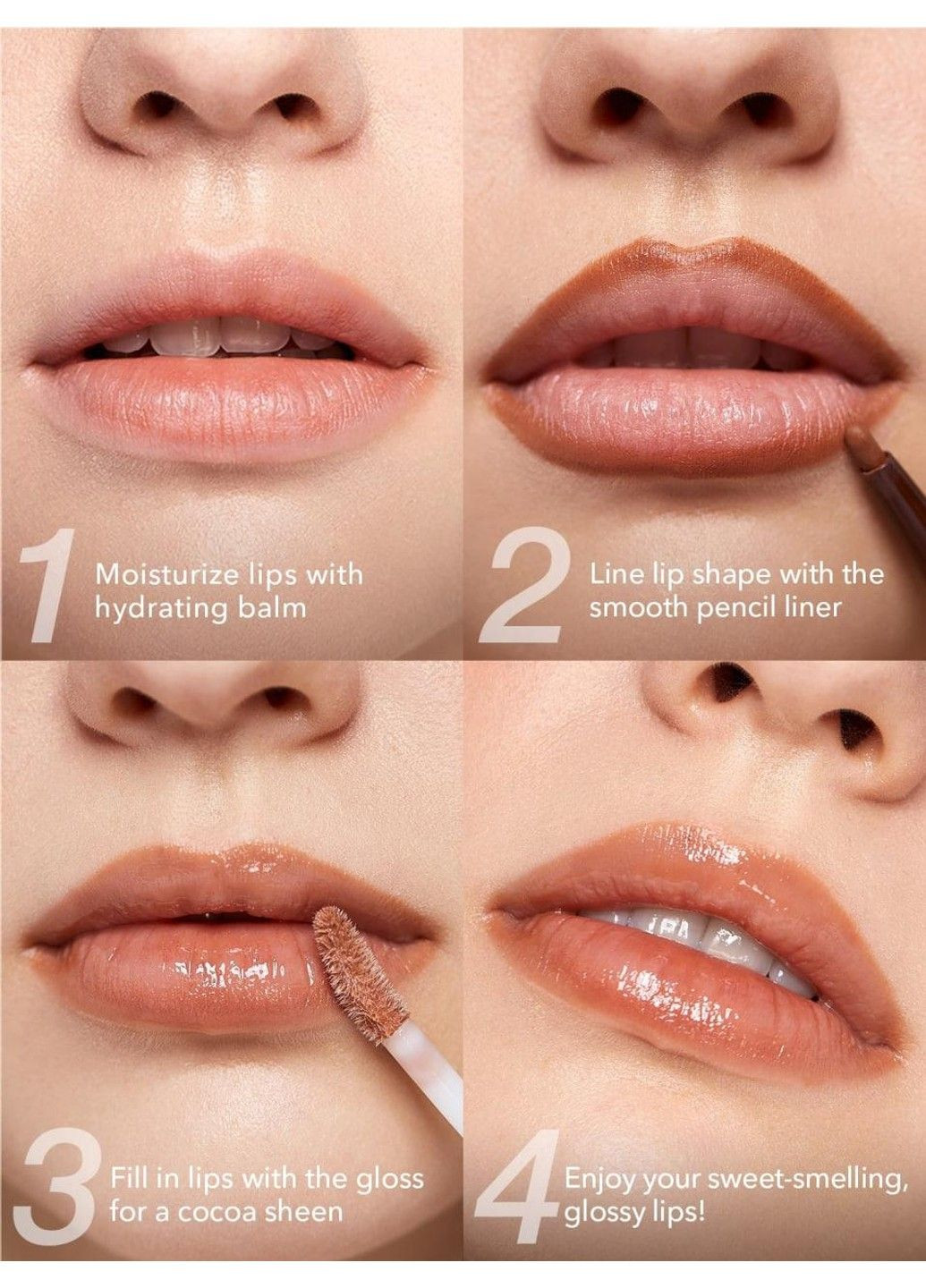 Набір для губ (блиск+ олівець для губ) Willy Wonka Cocoa Kiss Lip Duo 2.7мл+0.25г Brownie Bite Sheglam (317318526)