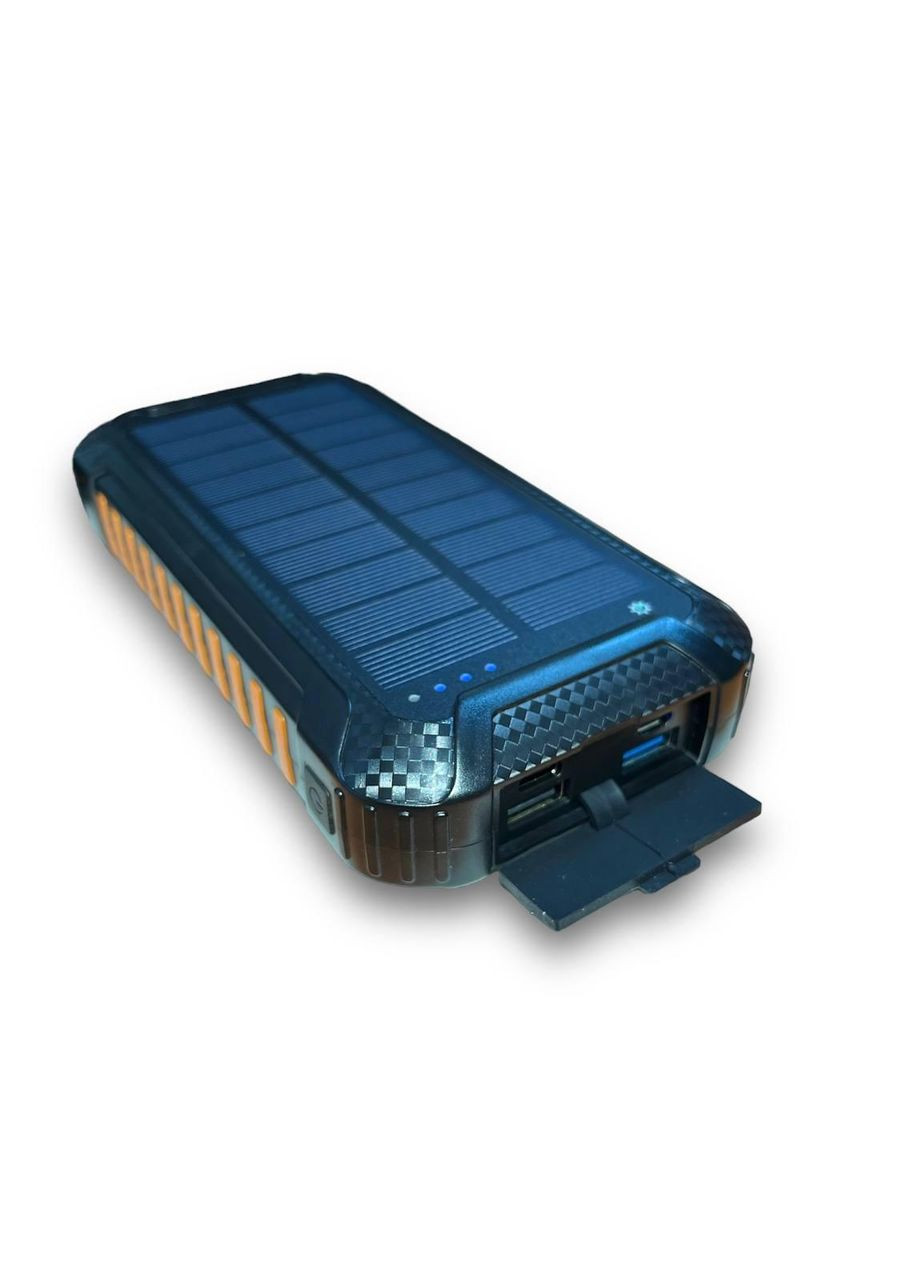 УМБ с солнечной панелью DN56 30000 mAh QC3.0+PD18W Portable Solar Charger Wireless, Orange VHG (361111424)