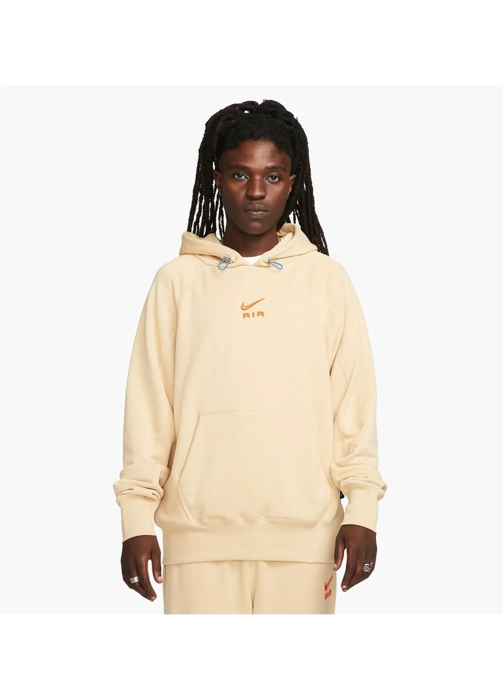 Худи мужские Sportswear Air MenS French Terry Pullover Hoodie Beige Nike (364662442)