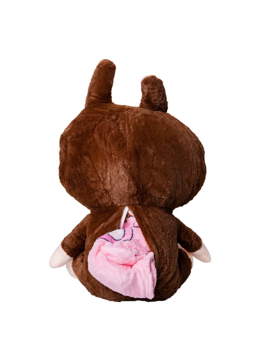 Labubu велика м'яка іграшка-сюрприз, коричневий ТМ COLORFUL HOME LAB2BR No Brand (364684972)