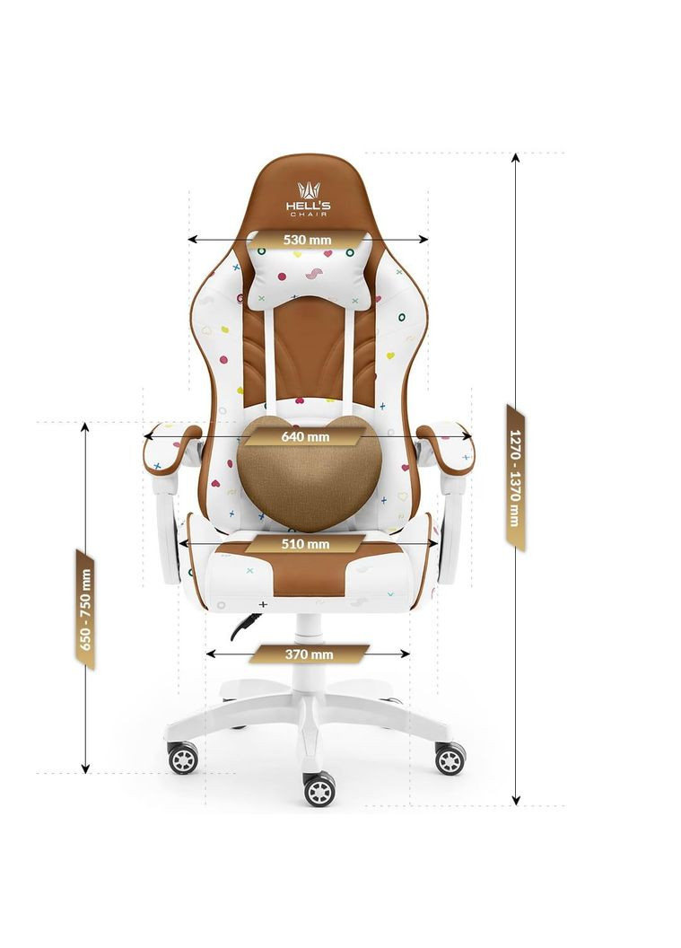 Компьютерное кресло Rainbow Beige No Brand (361443789)