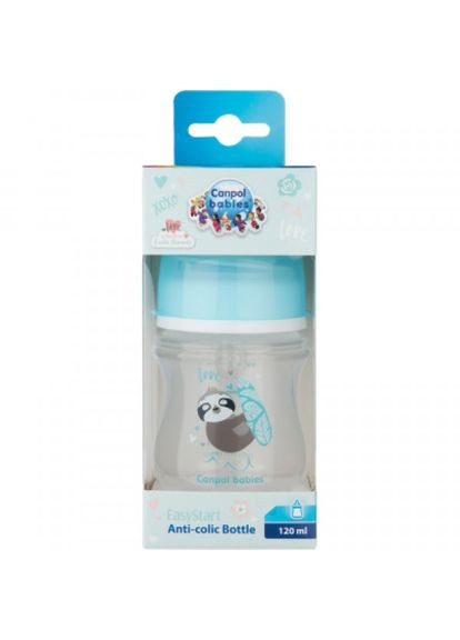Пляшечка для годування Canpol Babies easystart - toys з широким отвором 120 мл (268147641)