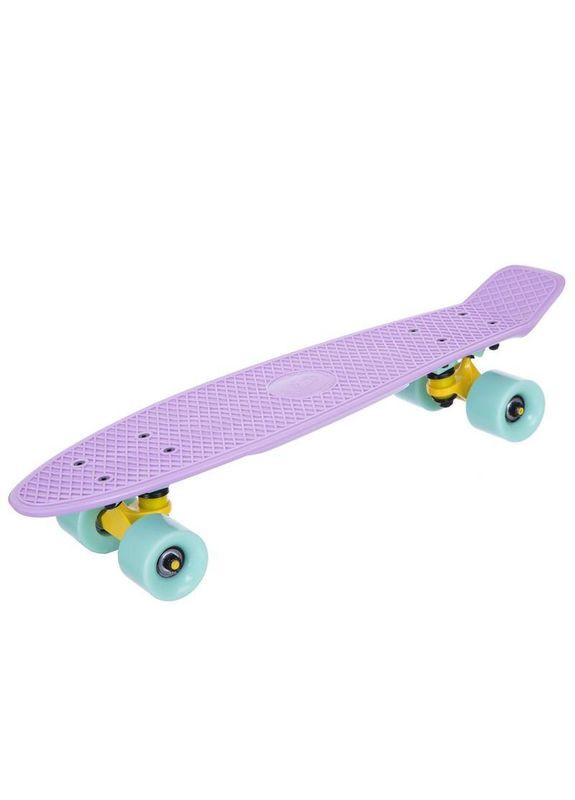 Скейтборд Пенні Penny SK-401-3 фіолетовий-жовтий-зелений SP-Sport (317202907)