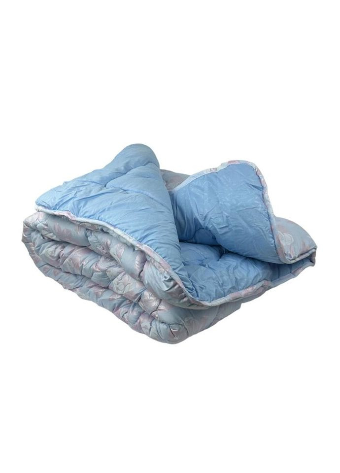 Ковдра двоспальна закрита Квітка 20384 175х215 см перламутрова Arda (335584862)