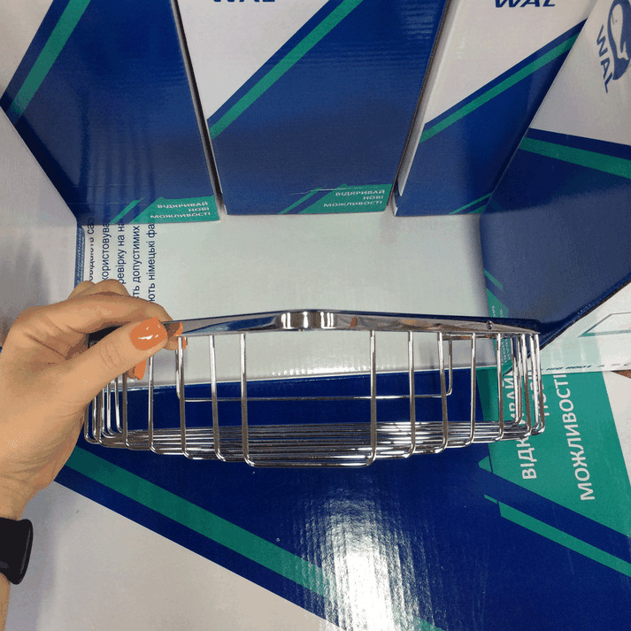 Полочка угловая (решетка) REG4-G3 WAL (327435212)