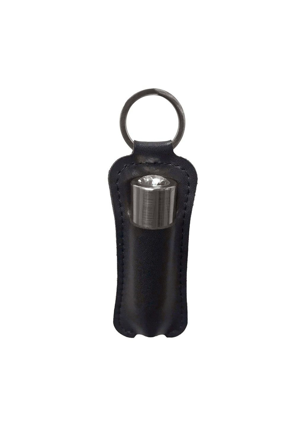 Вибропуля First-Class Bullet 2.5″ with Key Chain Pouch, Gun Metal, 9 режимов вибрации PowerBullet (292786330)