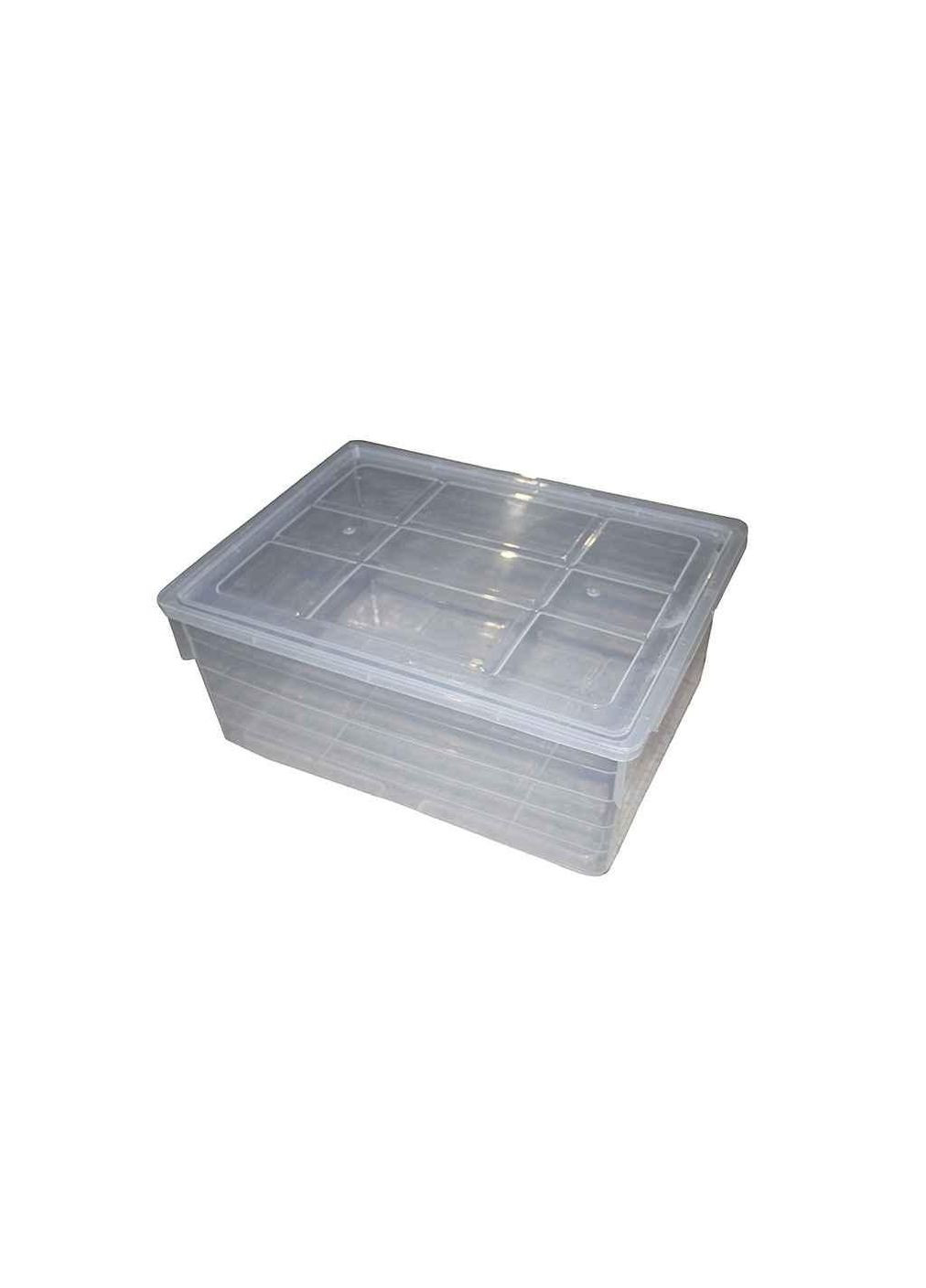 Контейнер 160*300*400мм пл. с крышкой ТМ КОНСЕНСУС Консенсус (300290650)