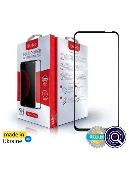 Скло захисне (1283126607783) Intaleo Full Glue Tecno Spark Go 1 Black (366523105)