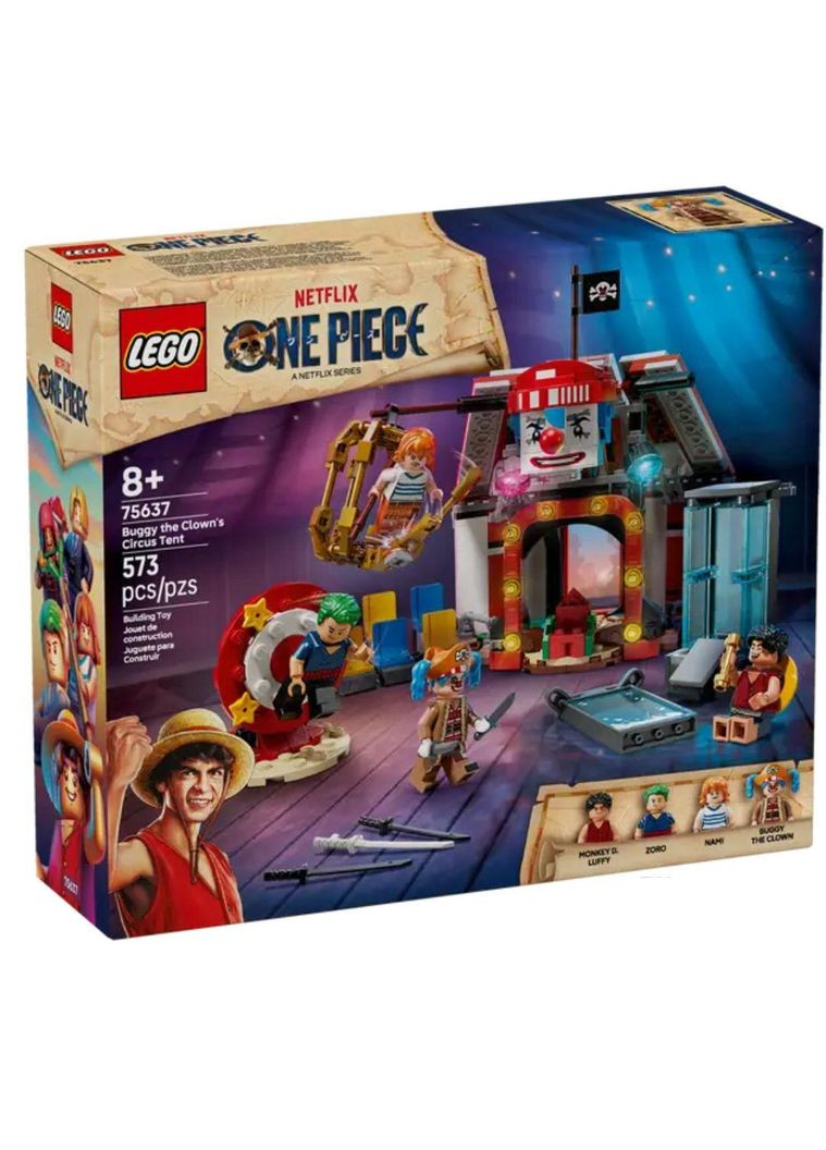 Конструктор «Цирковая палатка клоуна Багги», тематический набор (75637) Lego (364310449)