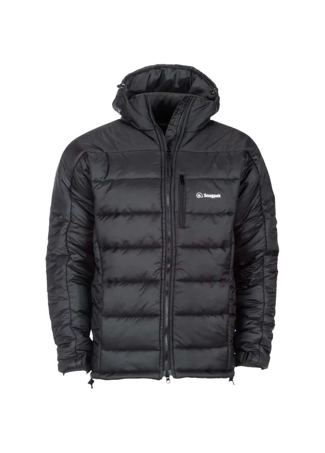 Чорна зимня куртка glacier 9 black Snugpak